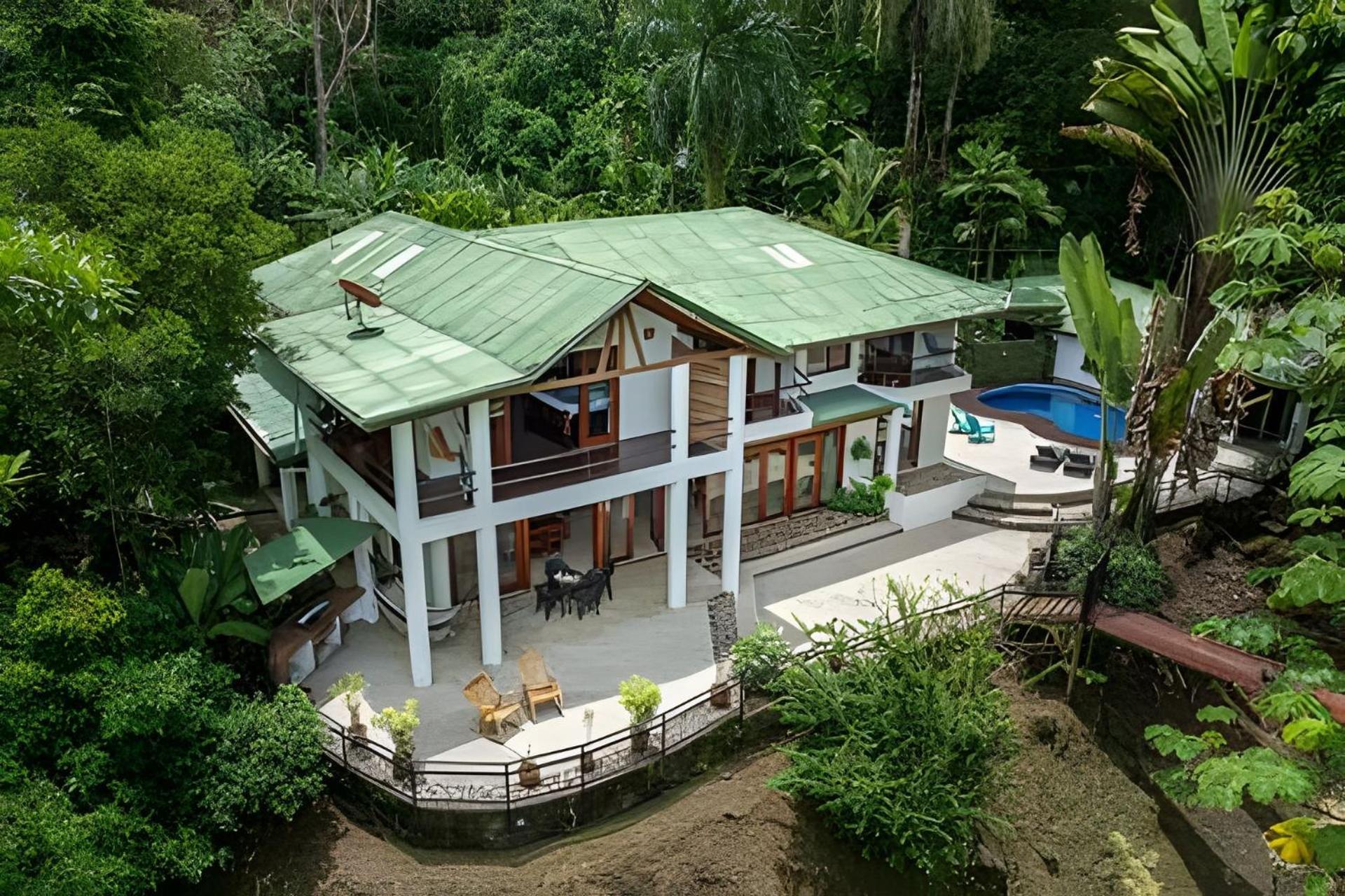 The Jungle Inn Dominicalito Exterior foto